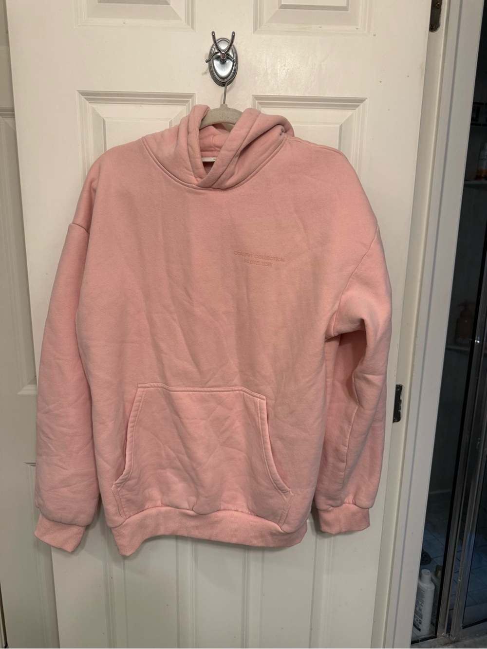 Comfrt hoodie set pink